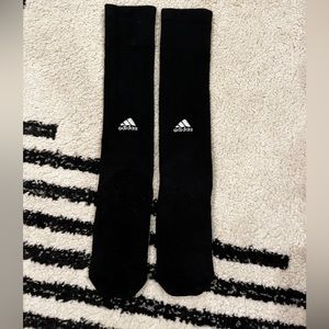 Men’s black adidas baseball socks, size M. Gently worn. Smoke free home.